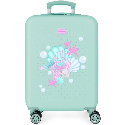 Movom Maleta de cabina i love sea life rígida con capacidad de 35l. Azul Movom Maleta de cabina i love sea life rígida con capacidad de 35l. Azul