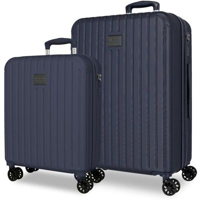 Movom Juego de maletas 55-68-78 cm expandible timber abs rígida hasta 217l. Azul Movom Juego de maletas 55-68-78 cm expandible timber abs rígida hasta 217l. Azul