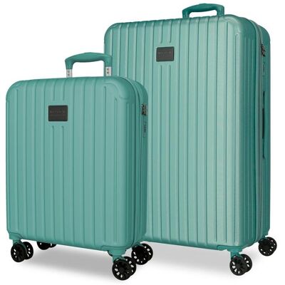 Movom Juego de maletas 55-68-78 cm expandible timber abs rígida hasta 217l. Azul Movom Juego de maletas 55-68-78 cm expandible timber abs rígida hasta 217l. Azul