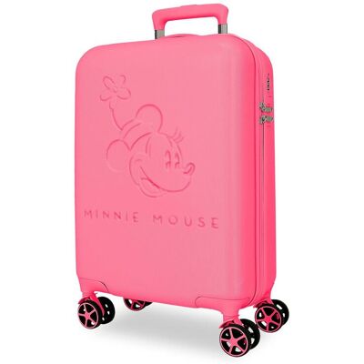 Disney Maleta mediana 65 cm traveling with minnie abs rígida con capacidad de 63l. Rosa Disney Maleta mediana 65 cm traveling with minnie abs rígida con capacidad de 63l. Rosa
