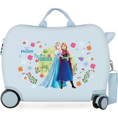 Disney Maleta infantil 2 ruedas multidireccionales 50 cm Forever ABS rígida con capacidad de 34L. Azul claro Disney Maleta infantil 2 ruedas multidireccionales 50 cm Forever ABS rígida con capacidad de 34L. Azul claro
