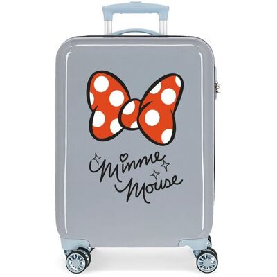 Disney Maleta de cabina infantil Minnie Good Vibes Only rígida con capacidad 34 L. Gris Disney Maleta de cabina infantil Minnie Good Vibes Only rígida con capacidad 34 L. Gris
