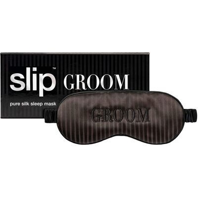Slip Máscara para dormir - Máscara de seda pura Groom Slip Máscara para dormir - Máscara de seda pura Groom