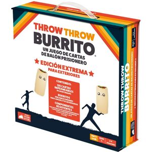Asmodee Juego de cartas Throw Throw Burrito Ed. Extrema para Exteriores. Asmodee Juego de cartas Throw Throw Burrito Ed. Extrema para Exteriores.