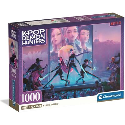 Clementoni Puzzle 1000 K-Pop Demon Hunters 1 . Clementoni Puzzle 1000 K-Pop Demon Hunters 1 .