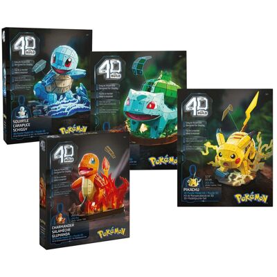 Spin Master Puzzle 4D Pokémon modelos surtidos. Spin Master Puzzle 4D Pokémon modelos surtidos.