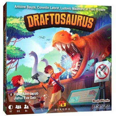 Zacatrus Juego de mesa Draftosaurus . Zacatrus Juego de mesa Draftosaurus .