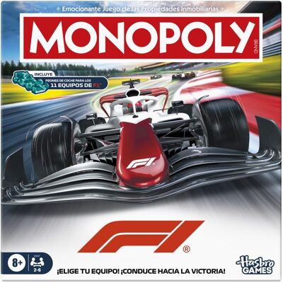 Hasbro Juego de mesa en familia Monopoly F1 Fórmula 1 Monopoly . Hasbro Juego de mesa en familia Monopoly F1 Fórmula 1 Monopoly .