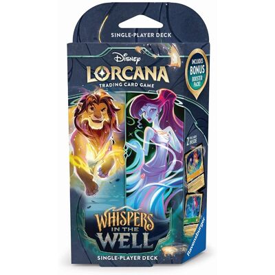 Disney Juego de cartas coleccionable 10 Starter Deck Ravensburger modelos surtidos. Disney Juego de cartas coleccionable 10 Starter Deck Ravensburger modelos surtidos.