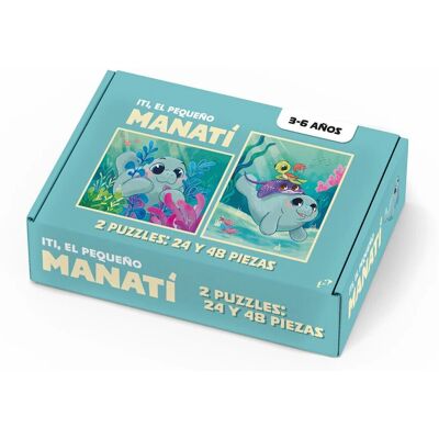 Hape Pack 2 Puzzles el pequeño Manatí . Hape Pack 2 Puzzles el pequeño Manatí .