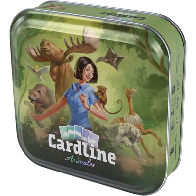 Asmodee Juego de cartas Cardline Animales 2 . Asmodee Juego de cartas Cardline Animales 2 .