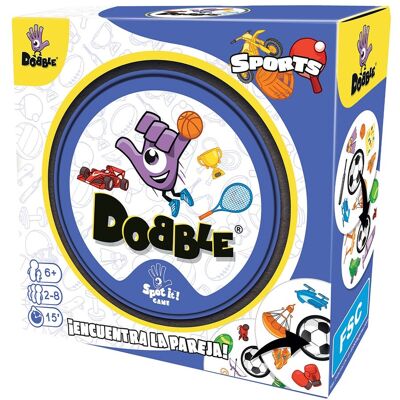 DOBBLE Juego de Mesa Sports Asmodee. DOBBLE Juego de Mesa Sports Asmodee.