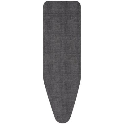Brabantia Funda para tabla de planchar 124 x 45 cm Denim Black . (Pequeña) Negro Brabantia Funda para tabla de planchar 124 x 45 cm Denim Black . (Pequeña) Negro