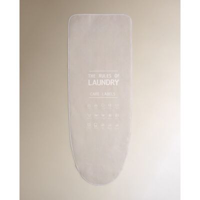 El Corte Inglés Funda para tabla de planchar 135 x 50 Labels Universal. Beige El Corte Inglés Funda para tabla de planchar 135 x 50 Labels Universal. Beige
