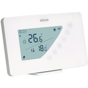 SIMON Termostato Digital Programable Semanal Portátil . Blanco SIMON Termostato Digital Programable Semanal Portátil . Blanco