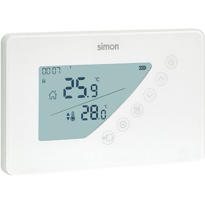 Simon - AF511103 - Blanco - Frío/Calor - Termostato Simon - AF511103 - Blanco - Frío/Calor - Termostato