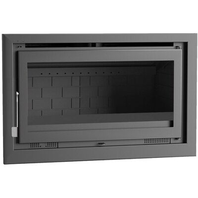 FM CALEFACCION Inserto de leña - 13,5 kW - Doble Cámara - Acero Resistente al Calor FM CALEFACCION Inserto de leña - 13,5 kW - Doble Cámara - Acero Resistente al Calor