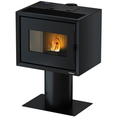 Estufa de pellet FreePoint - 9,36kW Negro WiFi Estufa de pellet FreePoint - 9,36kW Negro WiFi