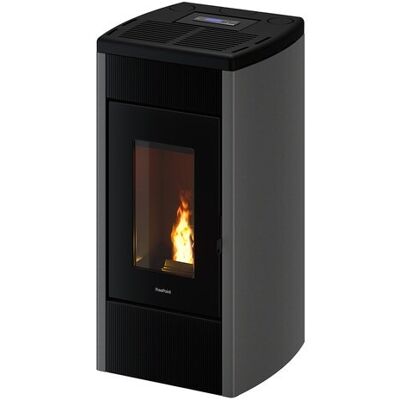 Estufa de pellet Freepoint Duke - Titanio - 14 kW - A+ Estufa de pellet Freepoint Duke - Titanio - 14 kW - A+