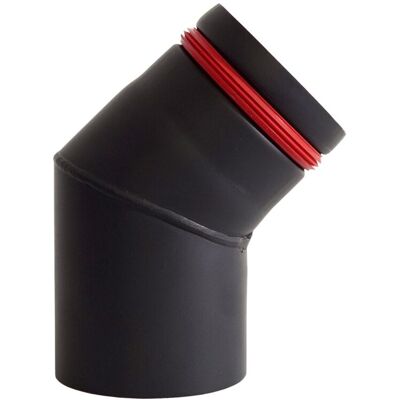Bosch Codo 45° Ø100 mm. Negro Bosch Codo 45° Ø100 mm. Negro