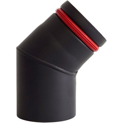 Bosch Codo 45° Ø125 mm. Negro Bosch Codo 45° Ø125 mm. Negro