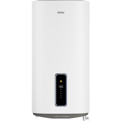 HAIER Termo Eléctrico Vertical-Horizontal ES50V-FE3W Wifi, con capacidad de 50 litros. Blanco HAIER Termo Eléctrico Vertical-Horizontal ES50V-FE3W Wifi, con capacidad de 50 litros. Blanco