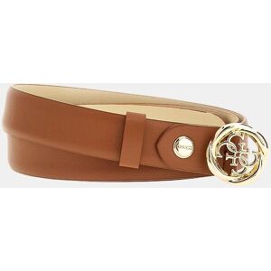 Guess Cinturón de mujer ajustable, no reversible con hebilla redonda 4g.  (S) Guess Cinturón de mujer ajustable, no reversible con hebilla redonda 4g.  (S)