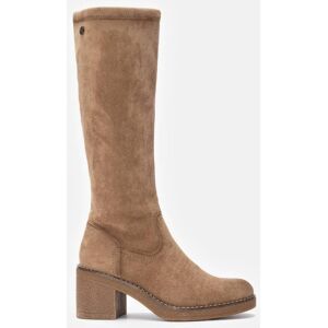 Refresh Botas de mujer con tacón ancho de goma y cremallera lateral.  (39) Refresh Botas de mujer con tacón ancho de goma y cremallera lateral.  (39)