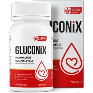 Gluconix suplemento dietético 20 cápsulas Gluconix suplemento dietético 20 cápsulas