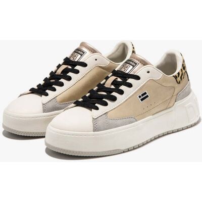 Zapatillas Animal Print Mujer - D.Franklin - Court Basket Gold / Leopard - Sneakers y Bambas Casual Urbanas - Rebajas y Descuentos female 36 Zapatillas Animal Print Mujer - D.Franklin - Court Basket Gold / Leopard - Sneakers y Bambas Casual Urbanas - Rebajas y Descuentos female 36