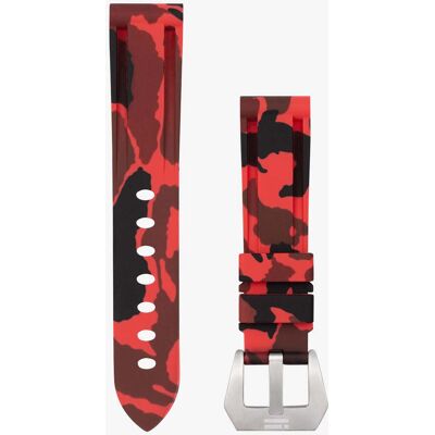 Reloj - D.Franklin - Silicone Band Camo Red male Default Title Reloj - D.Franklin - Silicone Band Camo Red male Default Title