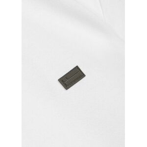 D.Franklin Basic Polo Shirt White / Khaki male L D.Franklin Basic Polo Shirt White / Khaki male L