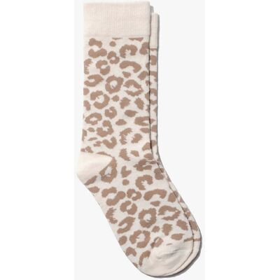 Calcetines Animal Print Mujer D.Franklin - Leopard Socks Beige - Confort y Estilo - Rebajas y Descuentos female 36-40 Calcetines Animal Print Mujer D.Franklin - Leopard Socks Beige - Confort y Estilo - Rebajas y Descuentos female 36-40