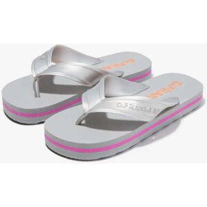 D.Franklin - Sandalias de playa Flop Summer Club Silver - Color - Chanclas Cómodas de Verano female 39 D.Franklin - Sandalias de playa Flop Summer Club Silver - Color - Chanclas Cómodas de Verano female 39