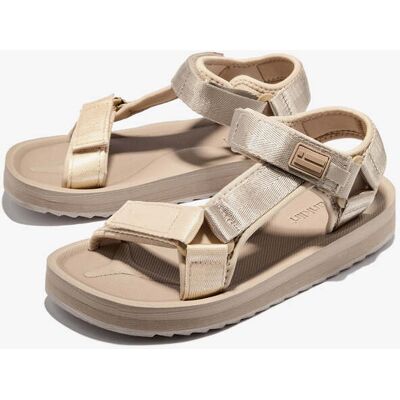 Sandalias de Tiras Mujer D.Franklin - Forest Nylon Met Beige - Rebajas y Descuentos - Color - female 36 Sandalias de Tiras Mujer D.Franklin - Forest Nylon Met Beige - Rebajas y Descuentos - Color - female 36
