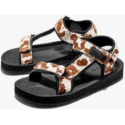 Sandalias de Tiras Animal Print Mujer D.Franklin - Forest Cow - Rebajas y Descuentos - Color - female 36 Sandalias de Tiras Animal Print Mujer D.Franklin - Forest Cow - Rebajas y Descuentos - Color - female 36