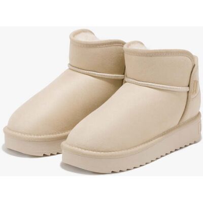 Botas Australianas Mujer D.Franklin Repelentes al Agua - Nordic Low Basic Beige - Con Forro de Pelo Interior - Rebajas y Descuentos female 40 Botas Australianas Mujer D.Franklin Repelentes al Agua - Nordic Low Basic Beige - Con Forro de Pelo Interior - Rebajas y Descuentos female 40