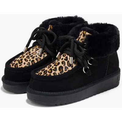 Botas Australianas Animal Print Mujer D.Franklin Repelentes al Agua - Nordic Mid Fur Black / Leopard - Con Forro de Pelo Interior - Rebajas y Descue female 37 Botas Australianas Animal Print Mujer D.Franklin Repelentes al Agua - Nordic Mid Fur Black / Leopard - Con Forro de Pelo Interior - Rebajas y Descue female 37