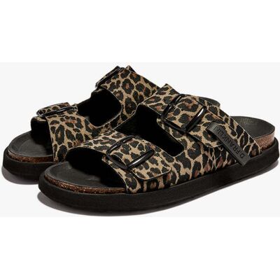 Sandalias de Piel Cómodas D.Franklin - Vibe Sandals Buckle Leo - Hechas en España female 42 Sandalias de Piel Cómodas D.Franklin - Vibe Sandals Buckle Leo - Hechas en España female 42
