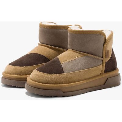 Botas de Piel de Serraje Mujer D.Franklin - Atlas Chestnut Patchwork - Rebajas y Descuentos - Calzado Casual de Invierno female 37 Botas de Piel de Serraje Mujer D.Franklin - Atlas Chestnut Patchwork - Rebajas y Descuentos - Calzado Casual de Invierno female 37