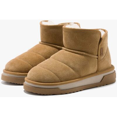 Botas de Piel de Serraje Mujer D.Franklin - Botas Aprés Ski Mujer D.Franklin Repelentes al Agua - Atlas Bomb Chestnut - Para la Nieve Con Forro de Pel female 36 Botas de Piel de Serraje Mujer D.Franklin - Botas Aprés Ski Mujer D.Franklin Repelentes al Agua - Atlas Bomb Chestnut - Para la Nieve Con Forro de Pel female 36