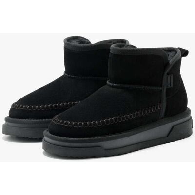 Botas de Piel de Serraje Mujer D.Franklin - Atlas Basic Black - Rebajas y Descuentos - Calzado Casual de Invierno female 39 Botas de Piel de Serraje Mujer D.Franklin - Atlas Basic Black - Rebajas y Descuentos - Calzado Casual de Invierno female 39
