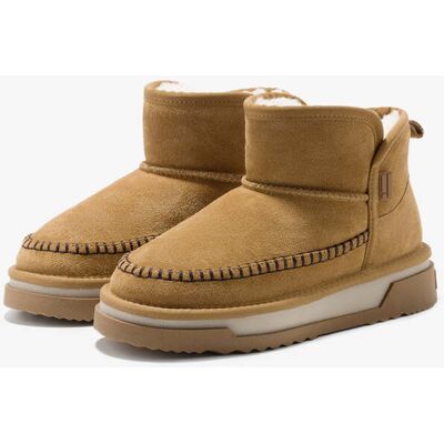 Botas de Piel de Serraje Mujer D.Franklin - Atlas Basic Chestnut - Rebajas y Descuentos - Calzado Casual de Invierno female 38 Botas de Piel de Serraje Mujer D.Franklin - Atlas Basic Chestnut - Rebajas y Descuentos - Calzado Casual de Invierno female 38