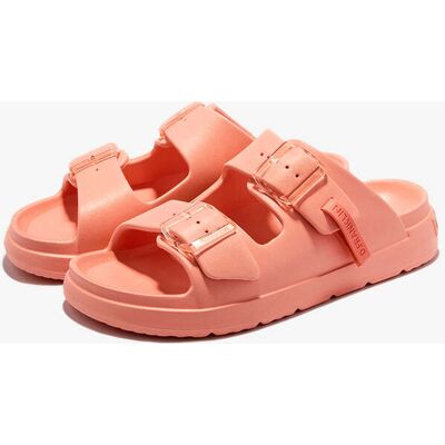 Sandalias de Verano Cómodas - D.Franklin - Vibe Foam 2 Buckles Cristal Peach - Rebajas y Descuentos female 38 Sandalias de Verano Cómodas - D.Franklin - Vibe Foam 2 Buckles Cristal Peach - Rebajas y Descuentos female 38