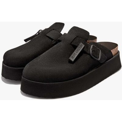 D.Franklin Vibe Sandals Clog Platform Suede Black - Rebajas y Descuentos female 38 D.Franklin Vibe Sandals Clog Platform Suede Black - Rebajas y Descuentos female 38