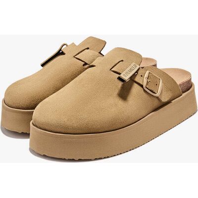 D.Franklin Vibe Sandals Clog Platform Suede Sand - Rebajas y Descuentos female 37 D.Franklin Vibe Sandals Clog Platform Suede Sand - Rebajas y Descuentos female 37