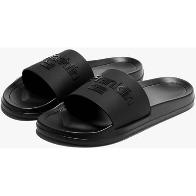 D.Franklin - Sandalias de playa - Marea Slides Full Black - Color - Chanclas Cómodas de Verano unisex 42 D.Franklin - Sandalias de playa - Marea Slides Full Black - Color - Chanclas Cómodas de Verano unisex 42