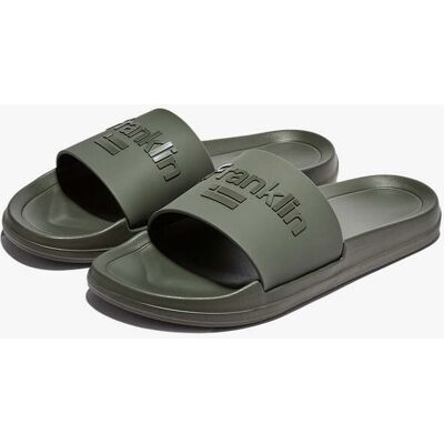 D.Franklin - Sandalias de playa - Marea Slides Oil Green - Rebajas y Descuentos - Color - Chanclas Cómodas de Verano male 42 D.Franklin - Sandalias de playa - Marea Slides Oil Green - Rebajas y Descuentos - Color - Chanclas Cómodas de Verano male 42