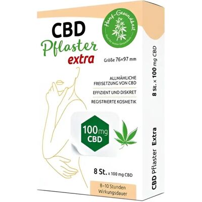 Parches de CBD Zelená Země - 8 unidades para Dolor Parches de CBD Zelená Země - 8 unidades para Dolor