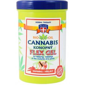 Palacio Gel de masaje FLEX CANNABIS tibio, 380 ml Palacio Gel de masaje FLEX CANNABIS tibio, 380 ml
